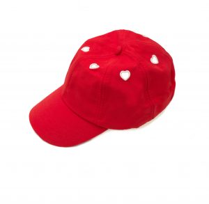 Gorra Corazón. Dry Fit Diseño para chavas y niñas. 