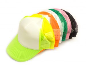 Gorra Retro Neón. Frente suave de Espuma Bondeada Gorra Retro Neón. Frente suave de Espuma Bondeada