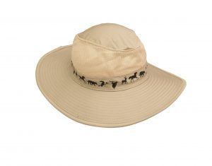 Sombrero Cazador Animalitos con red. Cenefa estampada Sombrero Cazador Animalitos con red. Cenefa estampada