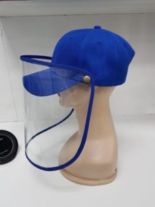 Gorra con Careta Protectora Anti Partículas. Bordamos tus Logotipos para Personalizarla. Gorra con Careta Protectora Anti Partículas. Bordamos tus Logotipos para Personalizarla.